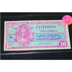 us military payment certificate 10 cents