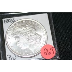 1896 BU silver morgan dollar