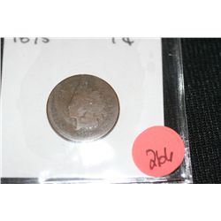 1875 indian head penny
