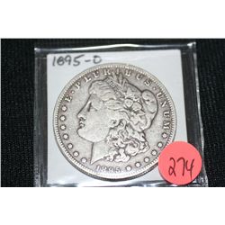 1895-O Silver Morgan Dollar