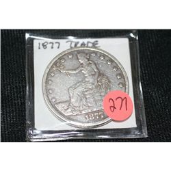 1877 US Trade Dollar