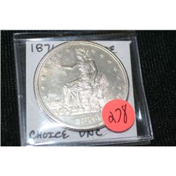 1876-S trade dollar