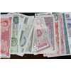 Image 1 : Foreign bank notes various dates & denominations, lot of 100