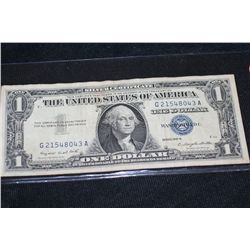 1957-A Silver Certificate federal reserve note Blue Seal # G21548043A