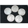 Image 1 : Silver Morgan Dollar various dates & conditions, Lot of 5
