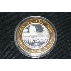hotel sahara limited edition $10 gaming token