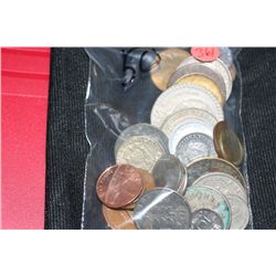 foreign coins & tokens various dates & conditions lot of 50