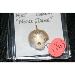 14 K gold notre dame charm