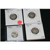 Image 1 : mercury dimes lot of 4