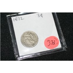 1872 three cent piece