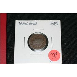 1887 indian head penny