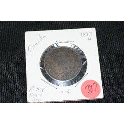 1882-H canadian large cent