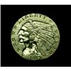 Image 1 : 1912-p $2 1/2 Gold Indian Grades Select Uncirculated ms63