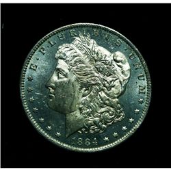1884-o Morgan Dollar Grades Choice Uncirculated ms64 DMPL