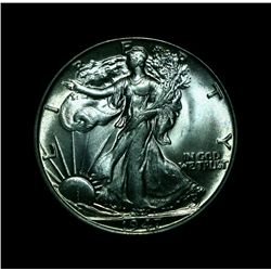 1947-p Walking Liberty 50c grades Choice Uncirculated ms64