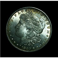 1880-p Morgan Dollar $1 Grades Gem Uncirculated ms65