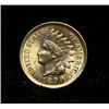Image 2 : 1899 Indian cent 1c Grades Choice Uncirculated ms64+ RD Red