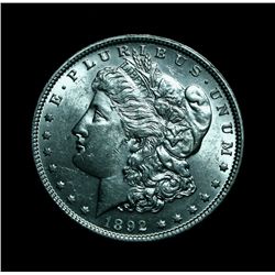 1892-p Morgan Dollar Grades Select Uncirculated ms63