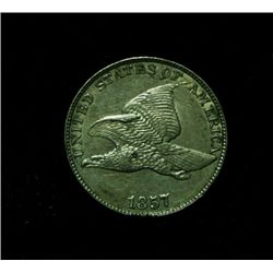 1857 Flying Eagle 1c Grades Select Uncirculated ms63++