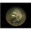 Image 1 : 1885 Proof Indian Cent 1c Gem Uncirculated PR65 RD Red