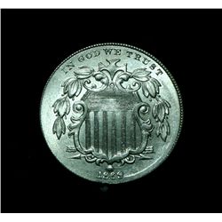 1869 reverse of 1867 Shield Nickel Grades Gem Uncirculated ms65/ms66