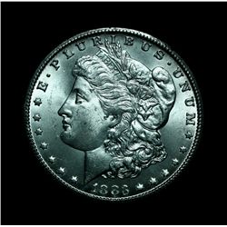 1883-cc Morgan Dollar Grades Gem Uncirculated ms65  VAM 3