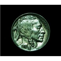 1916-d Buffalo Nickel 5c Grades Choice Uncirculated ms64