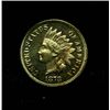 Image 3 : 1878 Proof Indian Cent 1c Gem Uncirculated PR65 RD Red Cameo