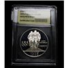 Image 1 : 1995-p Olympic Cycling Proof Commemorative Silver Dollar Graded PR70 DCAM