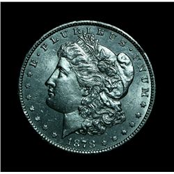 1878-cc Morgan Dollar Grades Almost Uncirculated au58