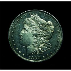 1880-o Medium o Morgan Dollar Grades ms63 PL