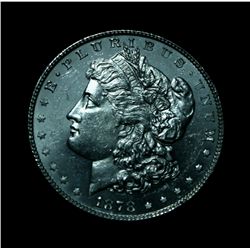 1878-p 7TF Morgan Dollar Graded Select Uncirculated ms63 DMPL  VAM 81
