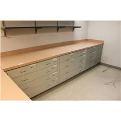 LAB BENCH WITH CABINETS