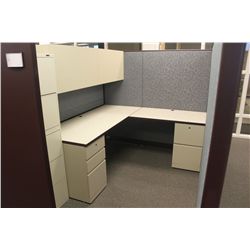 SMED L-SHAPE OFFICE CUBICAL