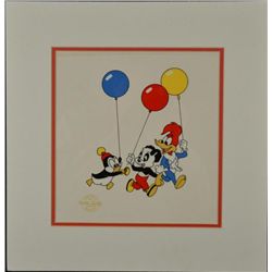 Wood Woodpecker Chilly Willy Panda Ltd Ed Animation Cel