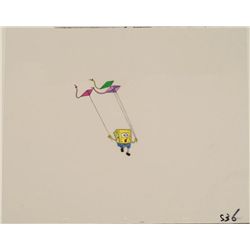 Three Kites Original Cel Production Art SpongeBob Cool