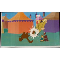 Porky Pig & Dumpling Original Animation Cel  Ali Baba