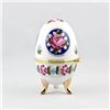Image 2 : Hand Painted Porcelain Trinket Box