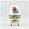 Image 1 : Hand Painted Porcelain Trinket Box
