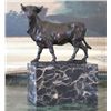 Image 1 : Superb Bull Bronze Sculpture After L. Carvin