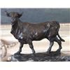 Image 2 : Superb Bull Bronze Sculpture After L. Carvin