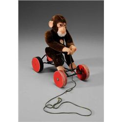 MWF1307 Steiff Monkey Pull Toy German/Austrian early 2