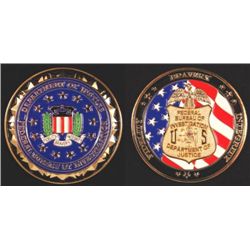 US FBI Collectors Coin