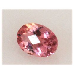 Natural 4.7ctw Pink Tourmaline Oval Cut (5) Stone