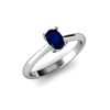 Genuine 3.15 ctw Sapphire Ring 18kt White or Yellow Gold