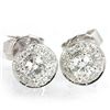Genuine 0.49 ctw Diamond Earring 18kt Gold-White