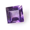 Image 1 : Natural 4.68ctw Amethyst Square 10mm Stone