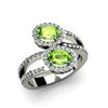 Image 1 : Periodt 1.33 ctw & Diamond Ring 18kt W/Y Gold