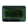 Image 1 : Natural 7.39ctw Green Tourmaline Emerald Cut Stone