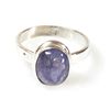 Image 1 : Natural Tanzanite 4.41g Oval Ring .925 Sterling Silver